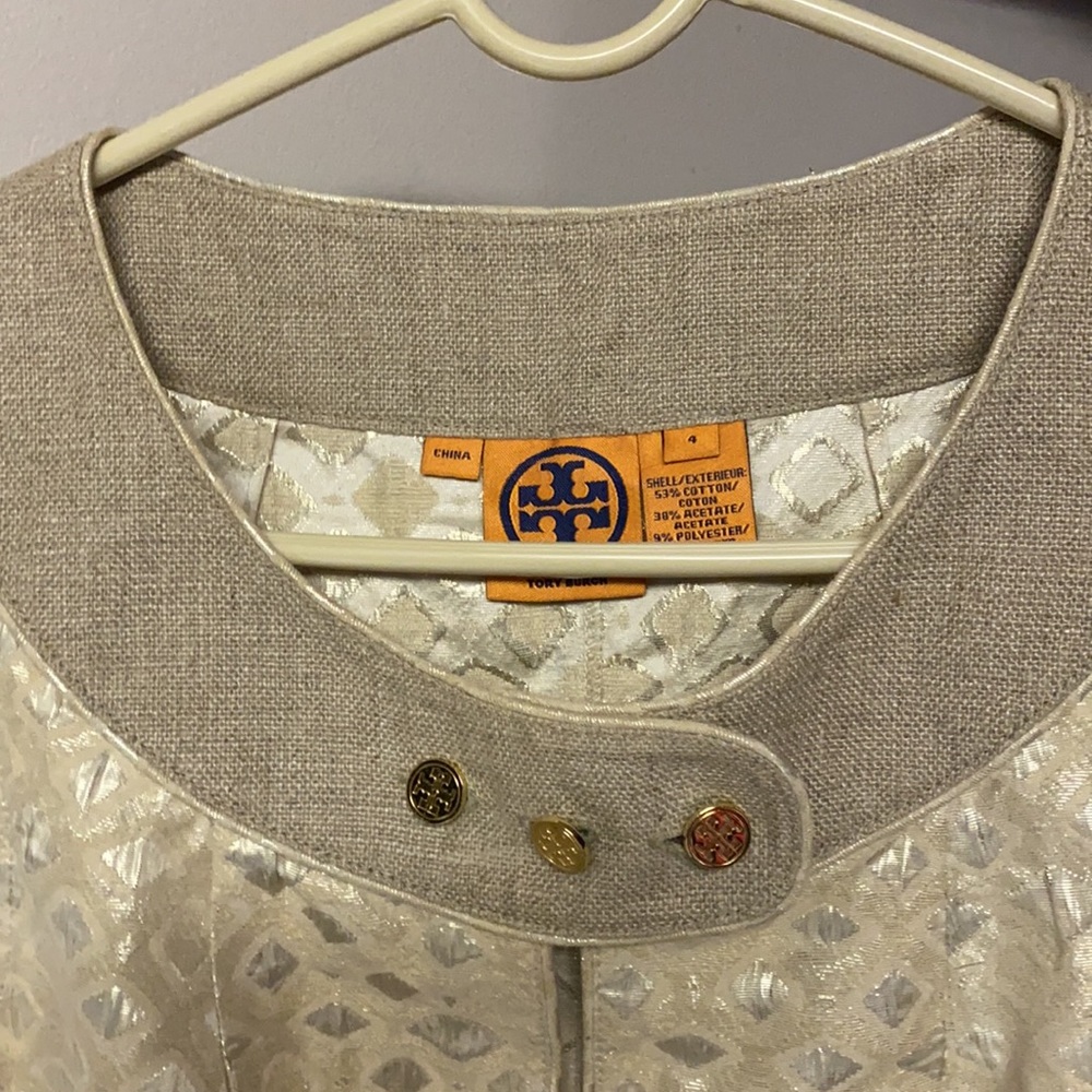 Tory Burch gold dress - Picture 2 of 5